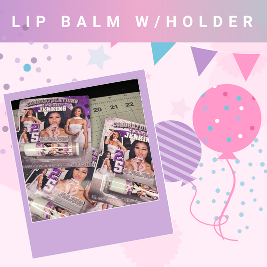 Lip Balm W/Holder