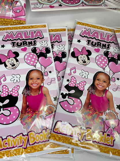 Activity Book W/Crayons