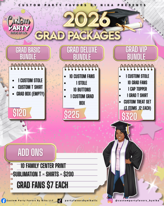Graduation Party Packages