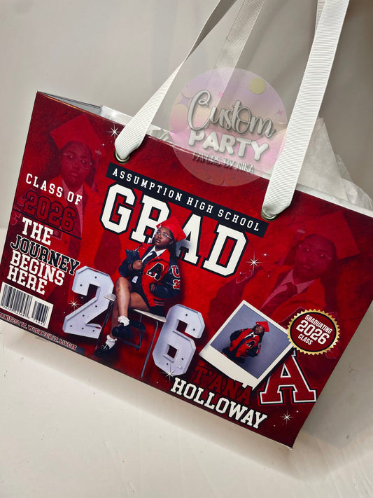 Custom Gift bags (LARGE) 7X7 IN