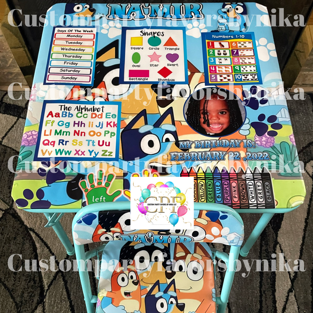 Custom Learning Tables For Kids