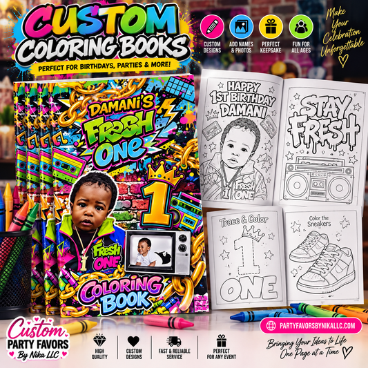 Coloring Books W/Crayons