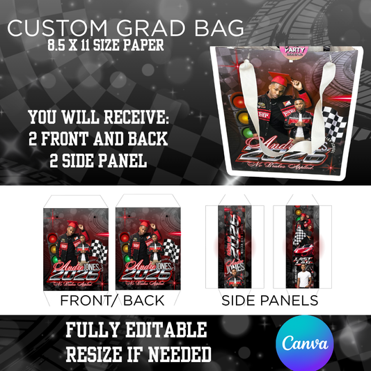 Last Lap Custom Bag Template