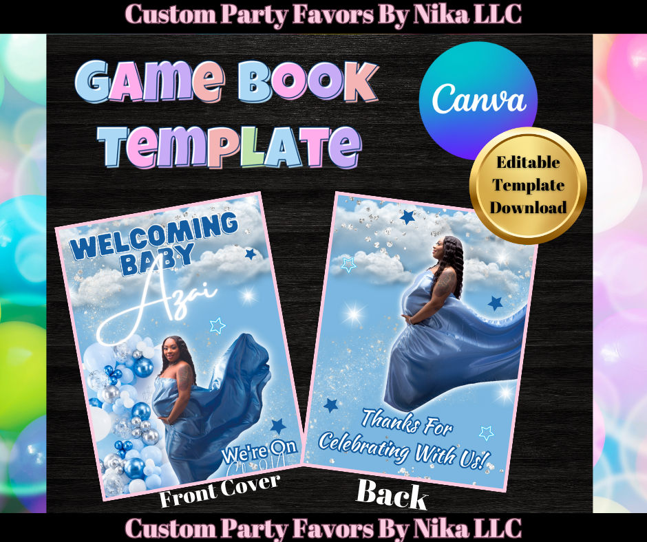 On Cloud Nine Game Book Template