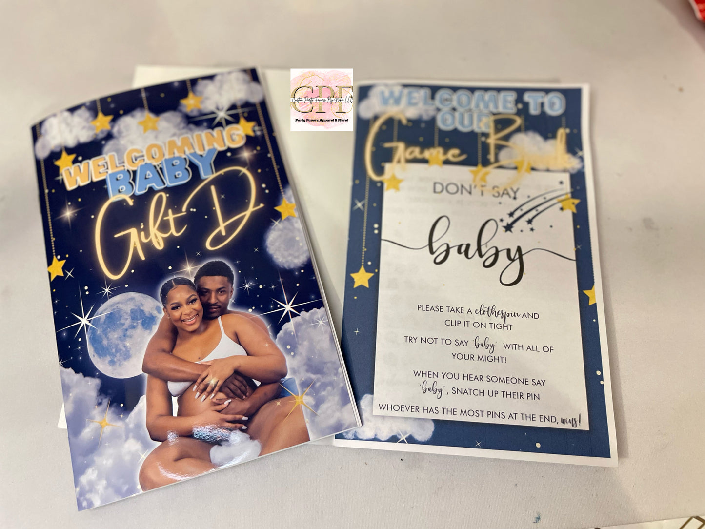 Baby Shower Game Books